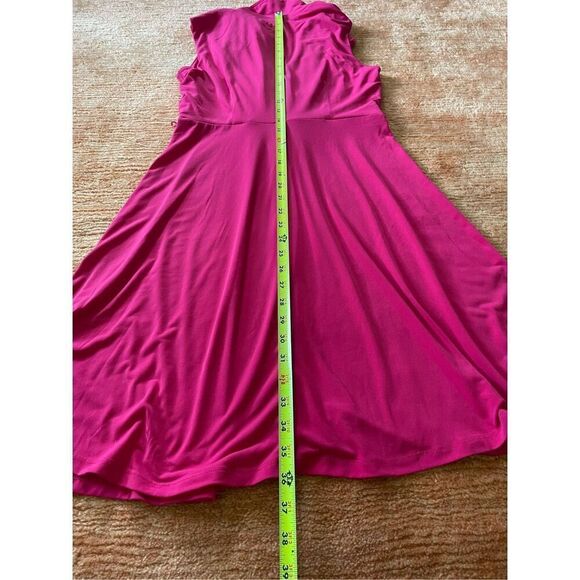 STUDIO 1 Pink faux wrap dress Size 6 - Picture 9 of 9